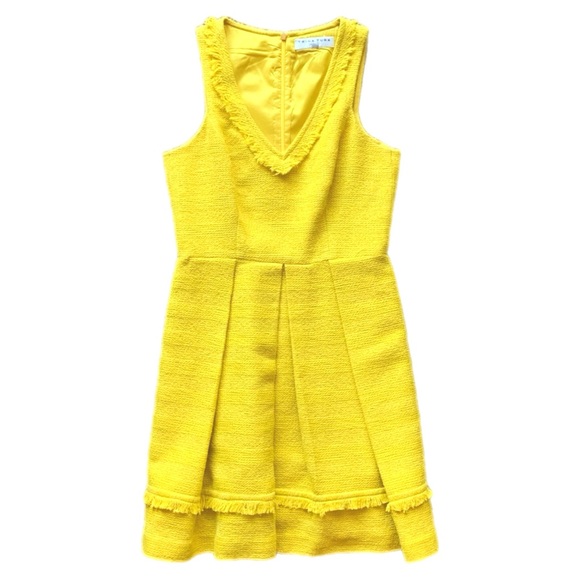 Trina Turk Fit n Flare Boucle Tank Dress - Picture 1 of 5